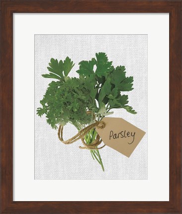 Framed Parsley Print