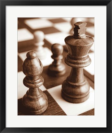 Framed Chess Print