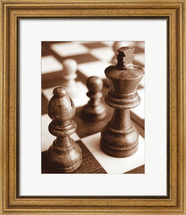 Framed Chess Print