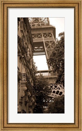 Framed La Tour Eiffel II Print