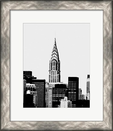 Framed Vintage NY II Print