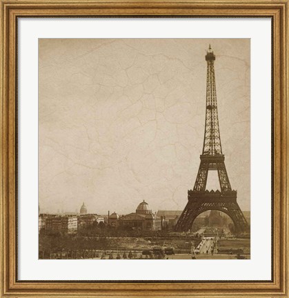Framed Historical Paris Print