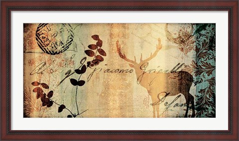 Framed Letter II Print