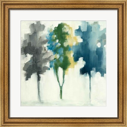 Framed Trees III Print