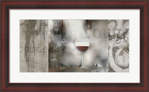 Framed Cellar Wine II Print