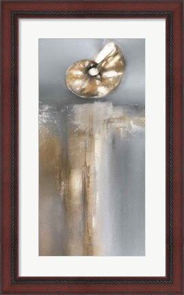 Framed Silver and Gold Treasures II Print