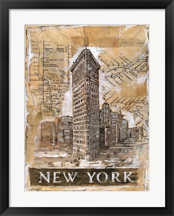 Framed New York Print