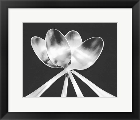 Framed Spoons Print