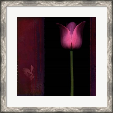 Framed Red Tulip I Print