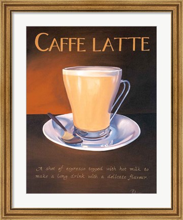 Framed Urban Caffe Latte Print