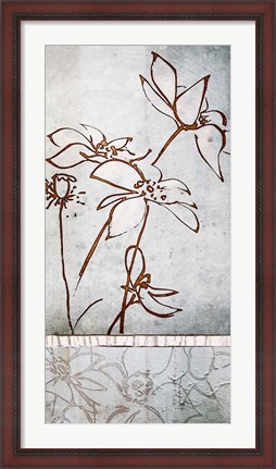 Framed Touch of Spring II Print