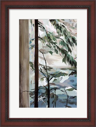 Framed Whispering of the Branches II Print