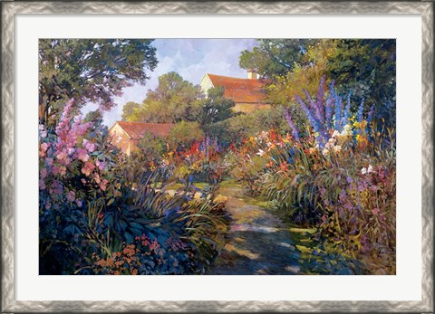 Framed Annapolis Garden Print