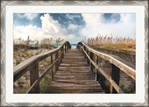 Framed Path To Paradise Print