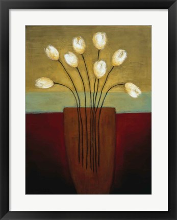 Framed Tulips Aplenty I Print