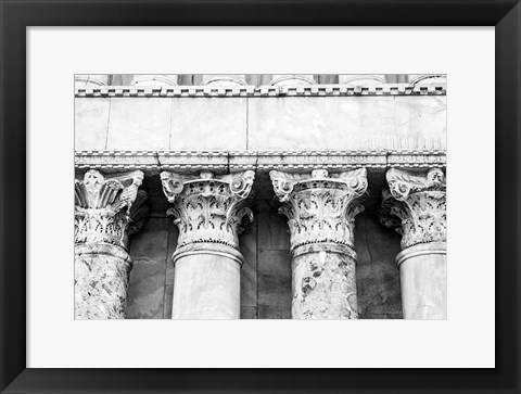 Framed Pillars Print