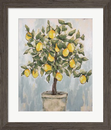Framed Lovely Lemons Print