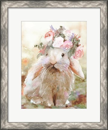 Framed Bunny Sophia Print