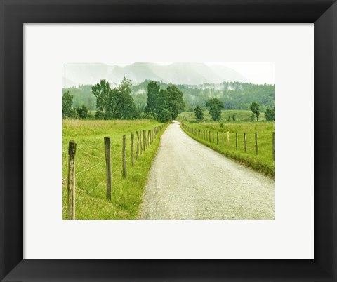 Framed Country Road Photo I Print