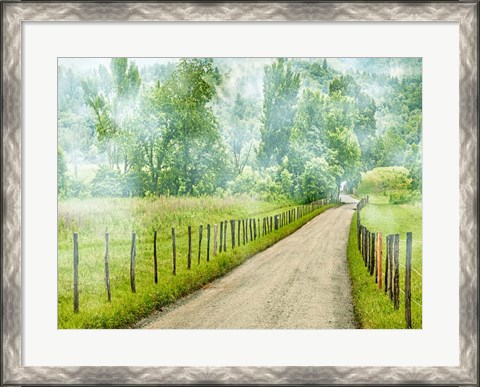 Framed Country Road Photo II Print