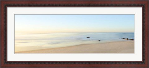 Framed Beachscape Panorama II Print