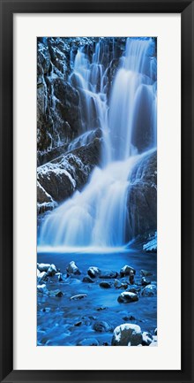 Framed Vertical Water III Print