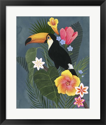 Framed Tropical Wilderness II Print