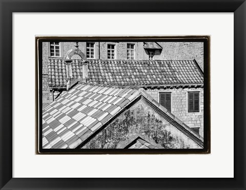 Framed Dubrovnik, Croatia IV Print