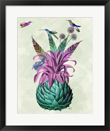 Framed Tropical Artichoke Print