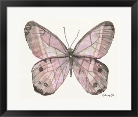 Framed Butterfly 5 Print