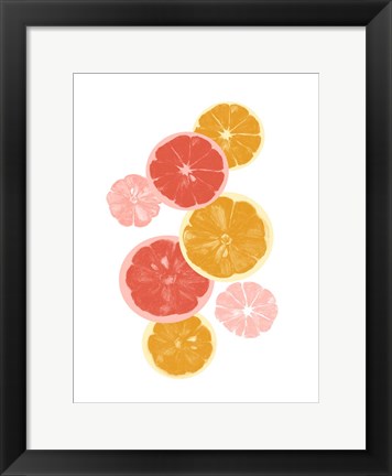 Framed Festive Fruit II Print