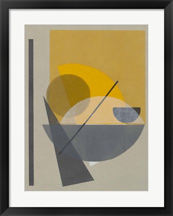 Framed Homage to Bauhaus II Print