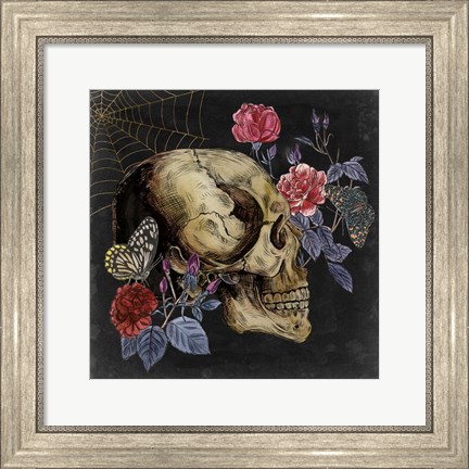 Framed Bones II Print