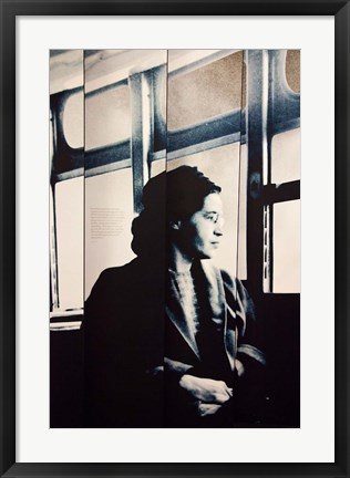 Framed Alabama, Montgomery, Rosa Parks Museum Print