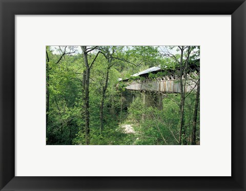 Framed Horton Mill Covered Bridge, Alabama Print