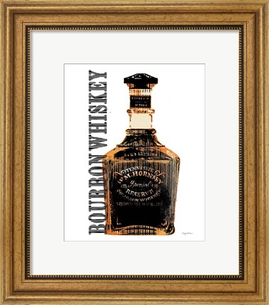 Framed Bourbon Whiskey Print