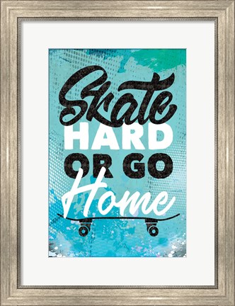 Framed Skate Hard Print