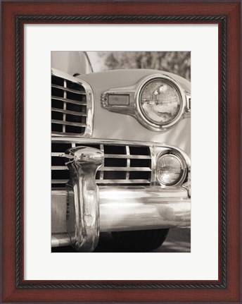 Framed Car Front Print