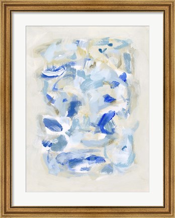 Framed Tinted Abstract II Print