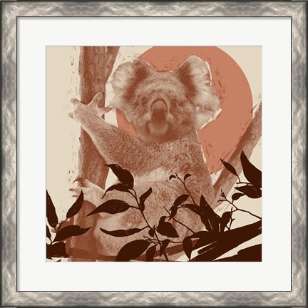 Framed Pop Art Koala II Print