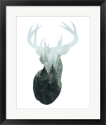 Framed Forest Majesty I Print