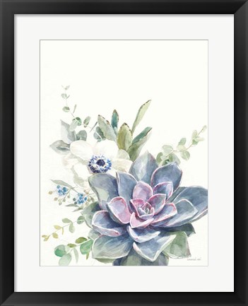 Framed Desert Bouquet I Print