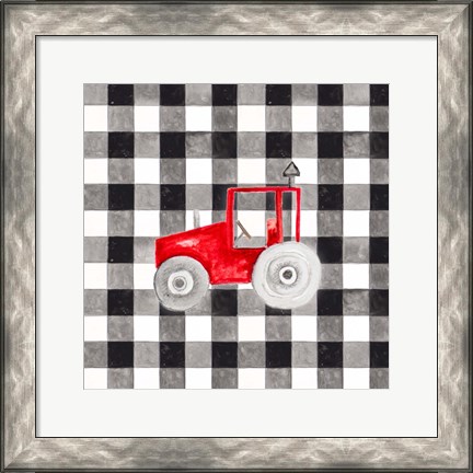 Framed Fun Farm Icon II Print