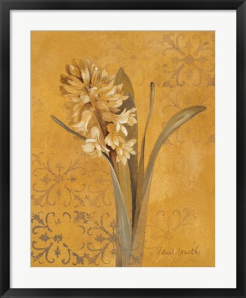 Framed Hyacinth I Print