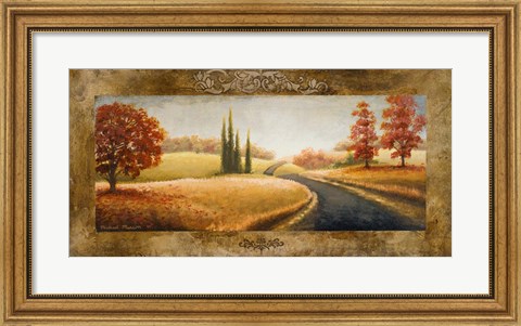 Framed Place of Passing Time II Print