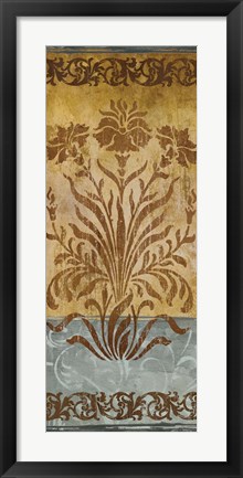 Framed Floral Imprints II Print