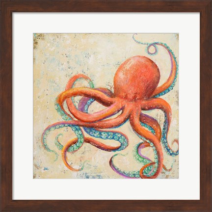 Framed Creatures of the Ocean II Print