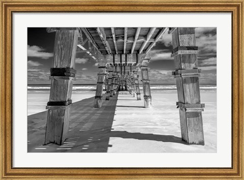 Framed Daytona Beach Pier, Florida Print