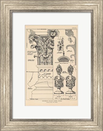 Framed English Renaissance VII Print