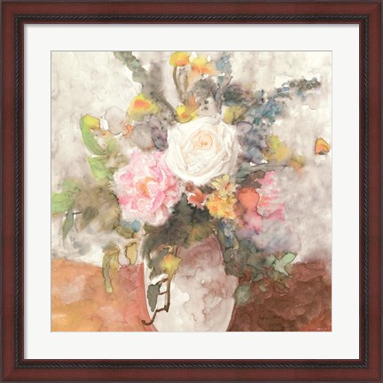 Framed Table Bouquet 2 Print